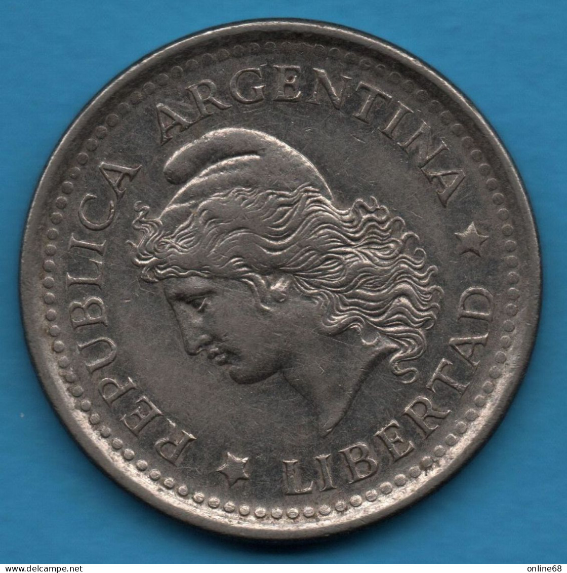 ARGENTINA 1 PESO 1959 KM# 57 - Argentine