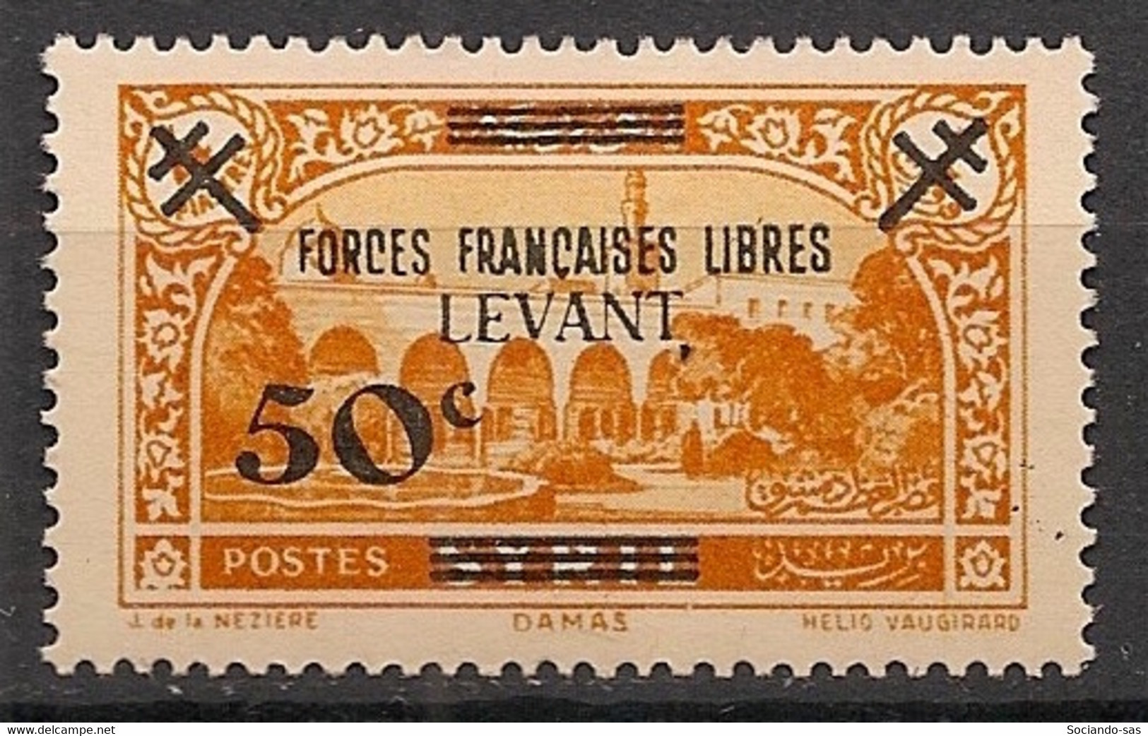 LEVANT - 1942 - N°YT. 41 - Forces Françaises Libres - Neuf Luxe ** / MNH / Postfrisch - Ongebruikt