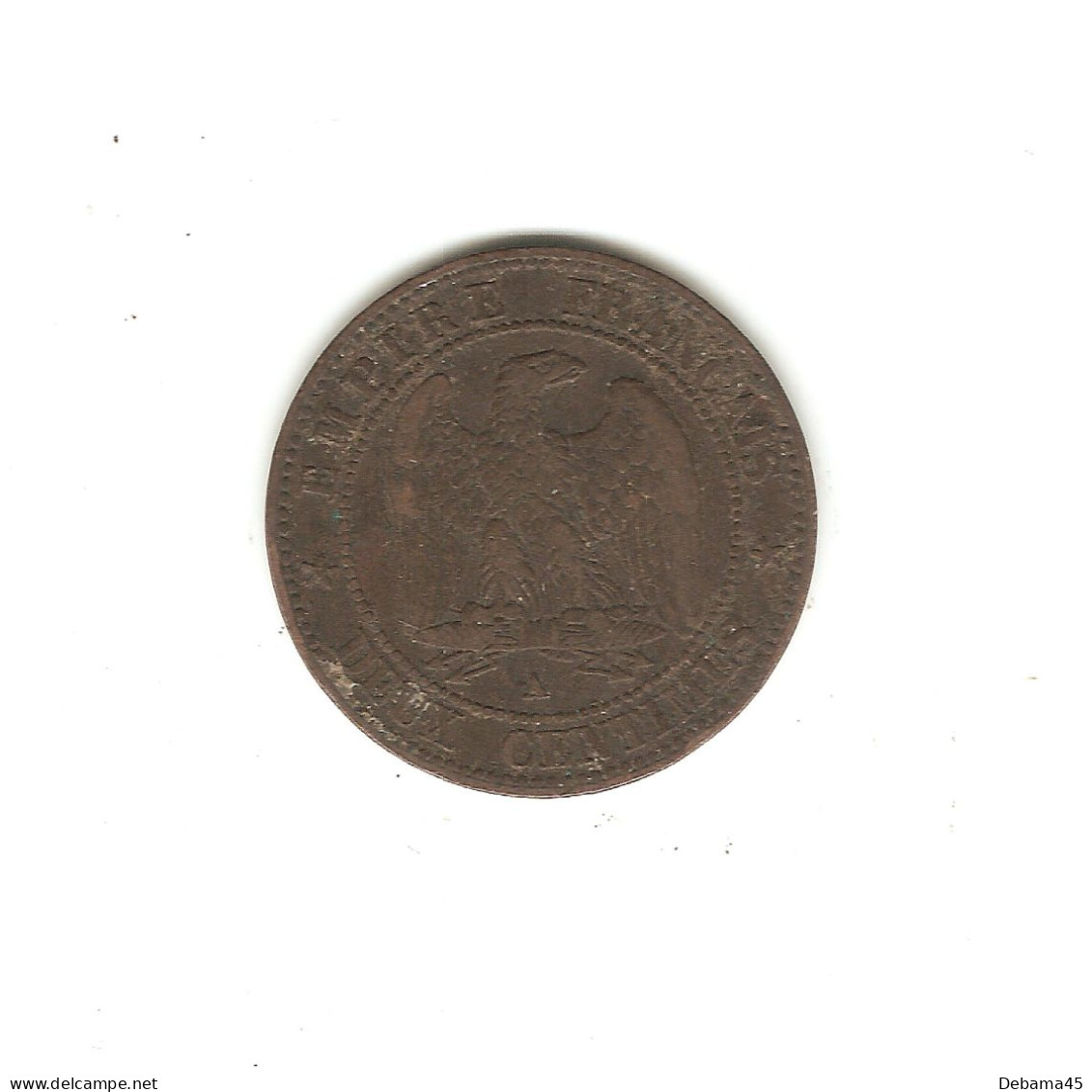 369/ France : Napoléon III : 2 Centimes 1854 A - 2 Centimes