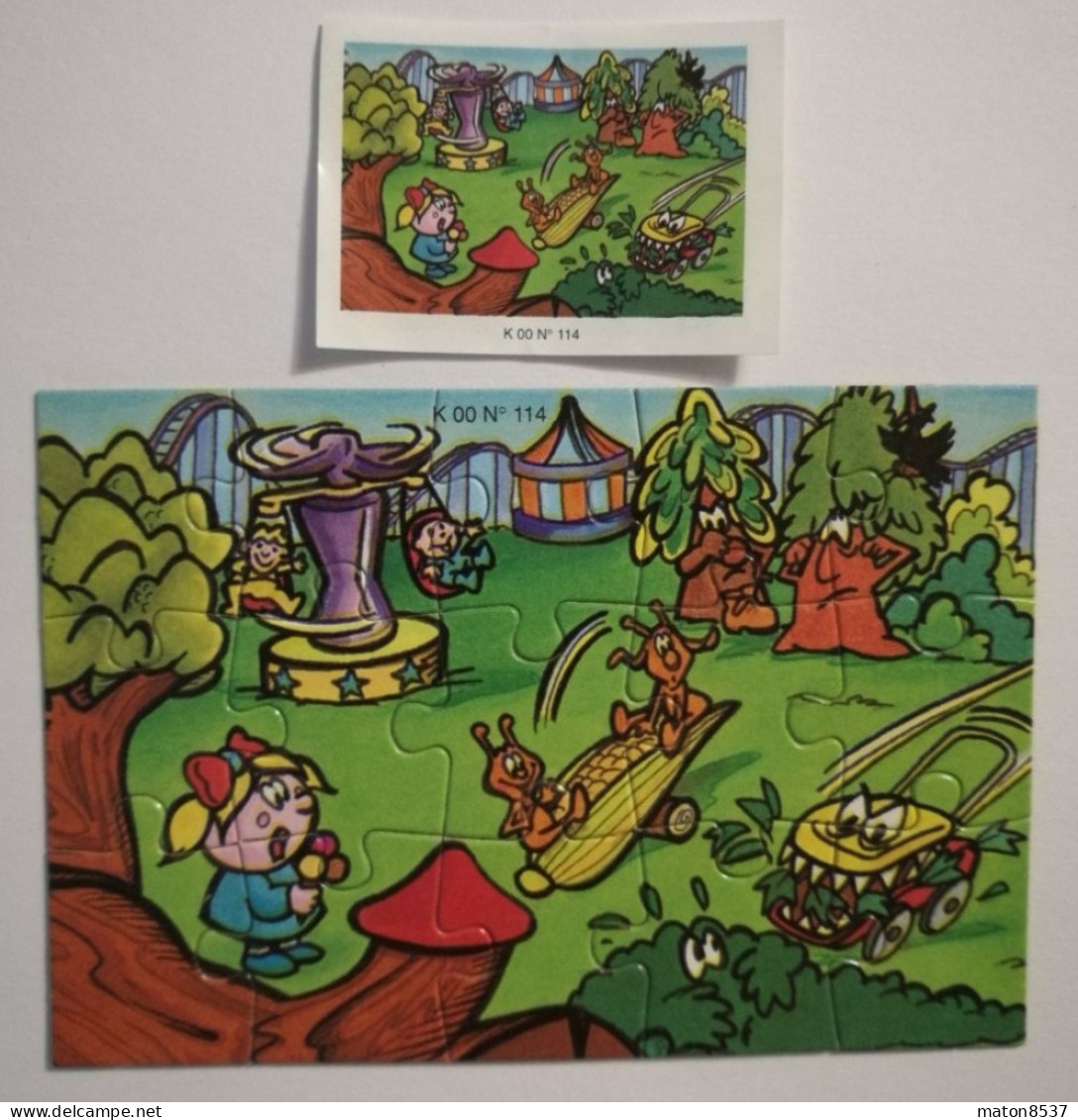 Kinder :  K00 N114  Spielzeug – Serie 2 1999 - Spielzeug + BPZ - Puzzles