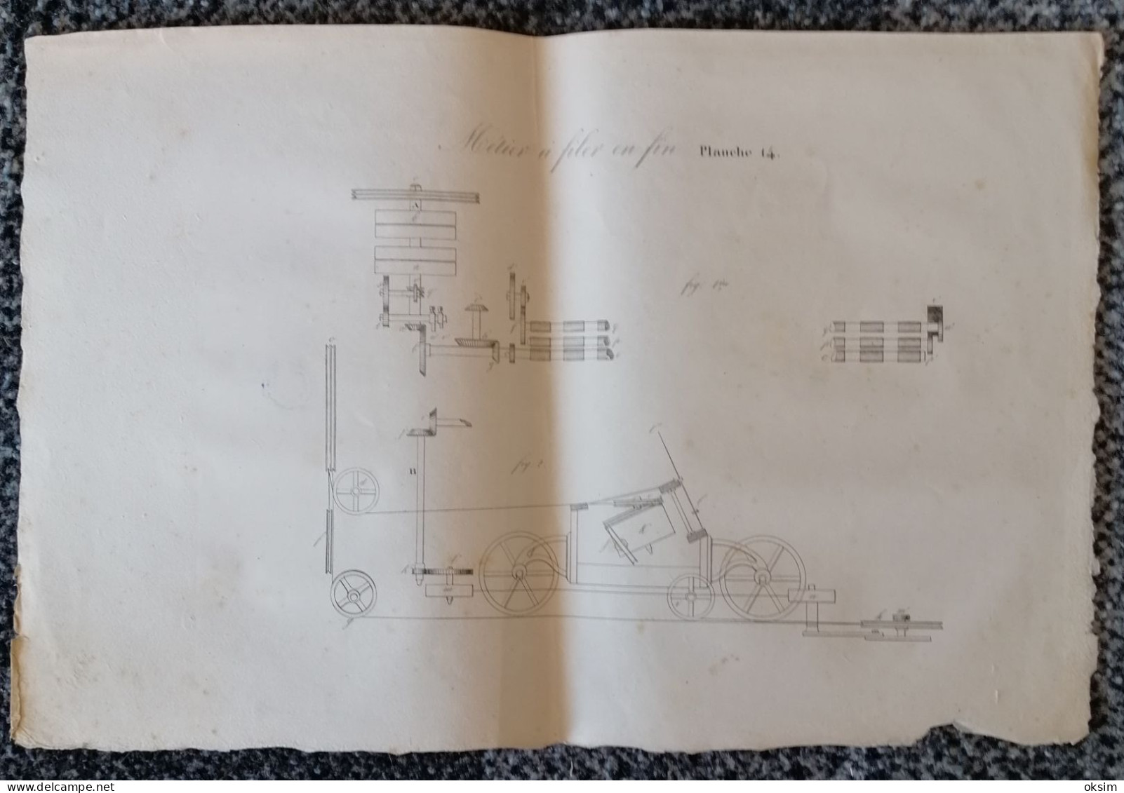 OLD FRENCH PLAN-BLUEPRINT FOR CAR, CAR ENGINE???, ALTER FRANZÖSISCHER PLAN FÜR AUTO, AUTOMOTOR??? 12 plans