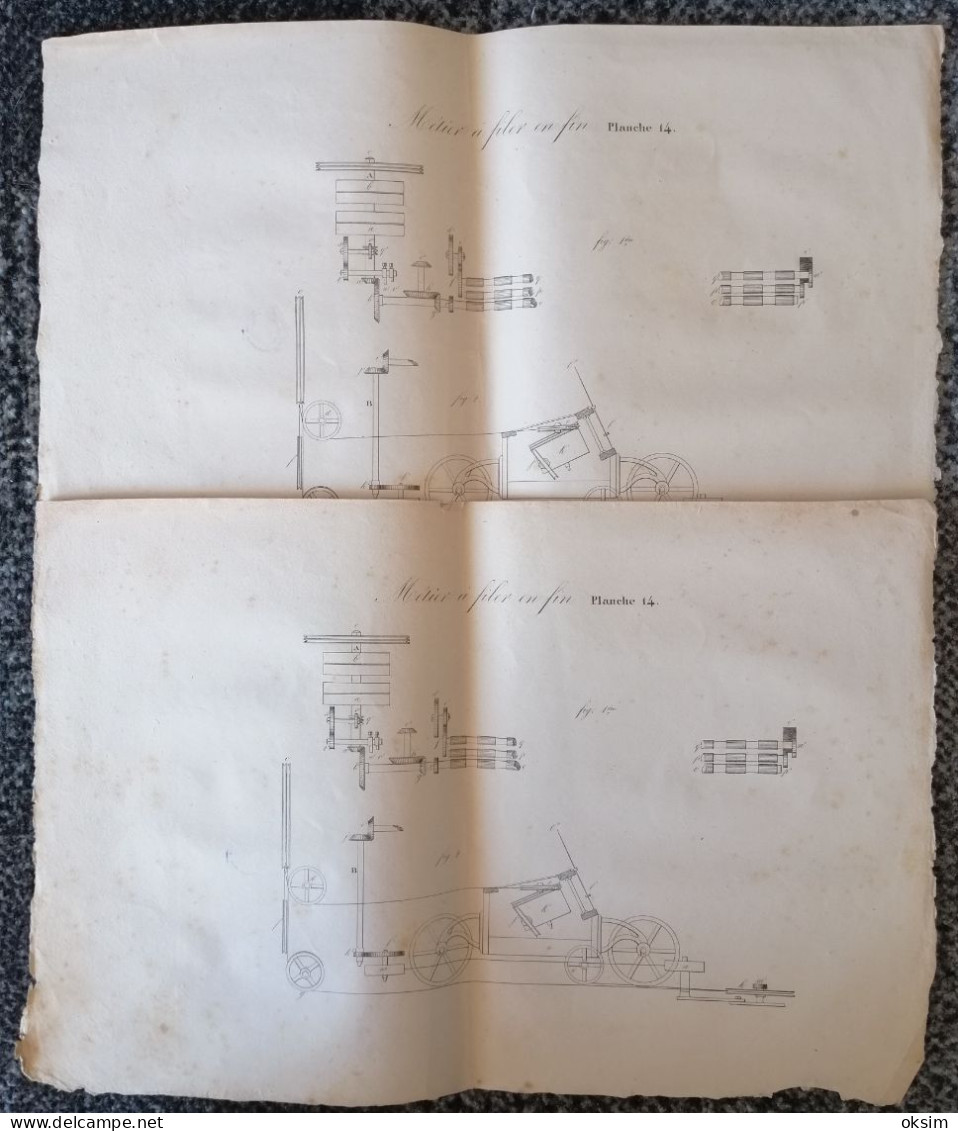 OLD FRENCH PLAN-BLUEPRINT FOR CAR, CAR ENGINE???, ALTER FRANZÖSISCHER PLAN FÜR AUTO, AUTOMOTOR??? 12 plans