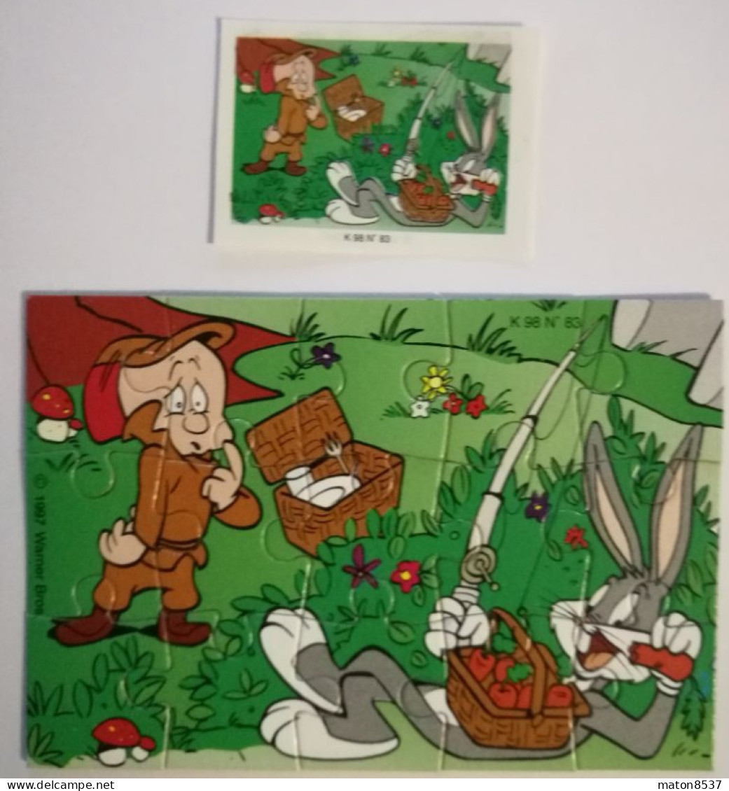 Kinder :  K98 N083  Looney Tunes – Serie 1 1997 - Looney Tunes  + BPZ - Puzzles