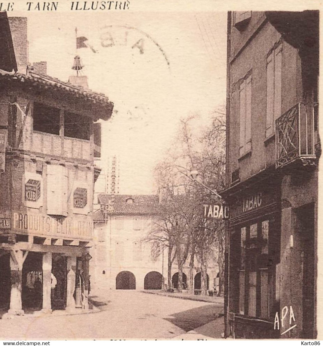 Lisle Sur Tarn * Débit De Tabac Tabacs TABAC , La Place Du Village * Commerce - Lisle Sur Tarn