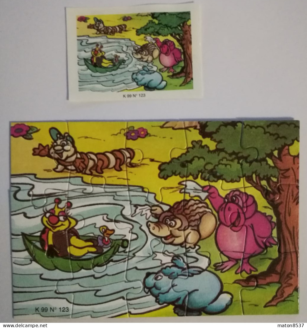 Kinder :  K99 N123  Spielzeug – Serie 1 1998 - Spielzeug  + BPZ - Puzzles