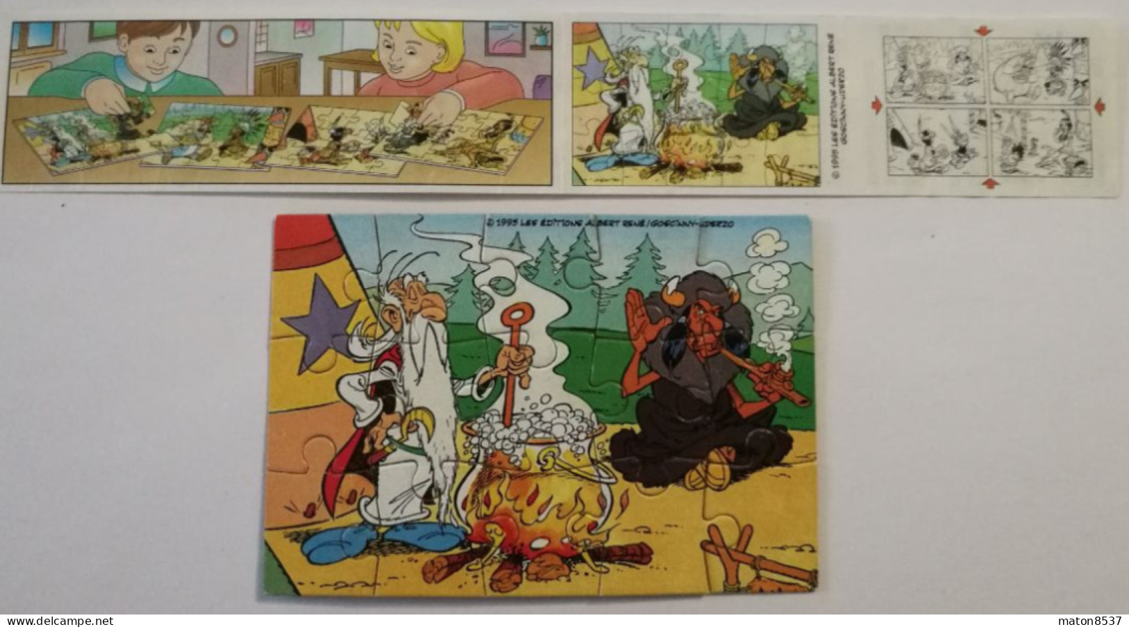 Kinder : Asterix 1997 - Miraculix - Medizinmann - 1  + BPZ - Puzzles