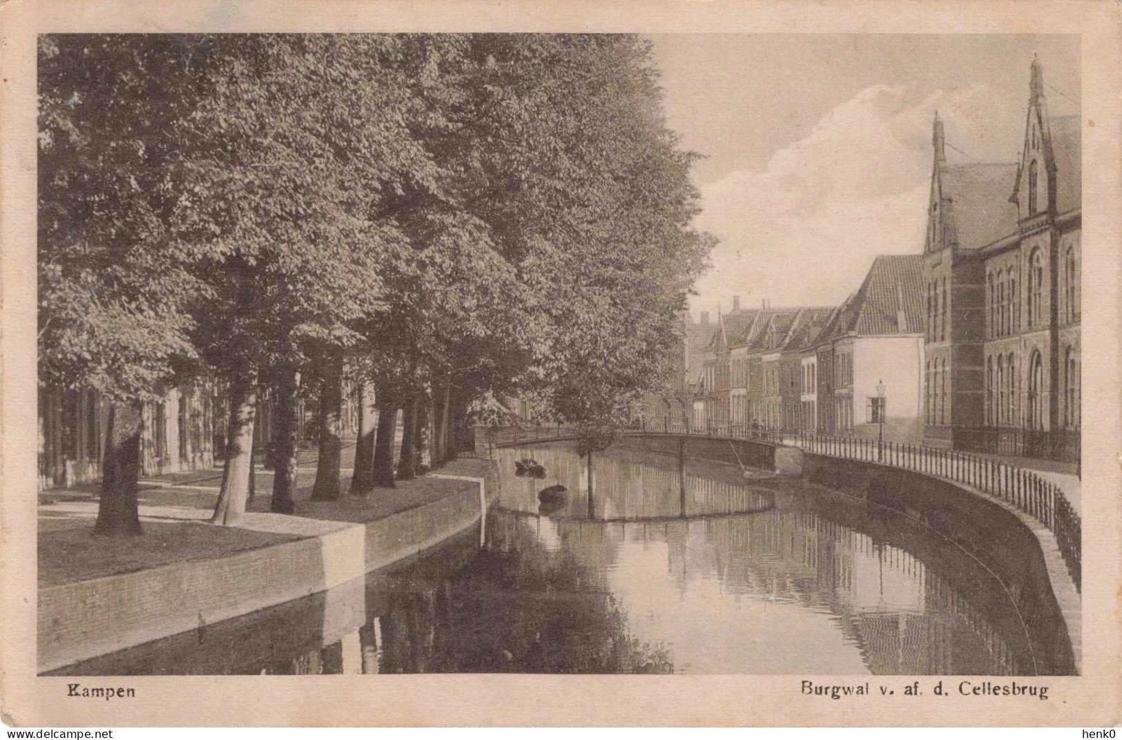 Kampen Burgwal Vanaf De Cellesbrug M6632 - Kampen