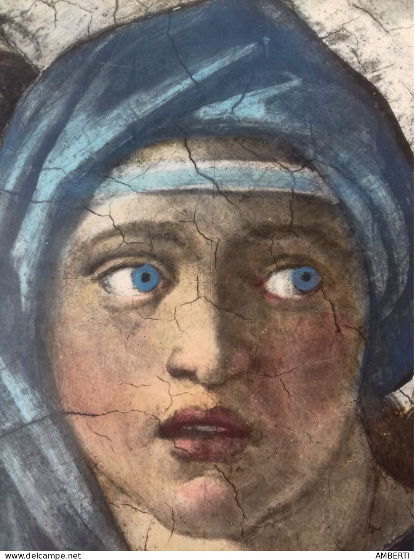 Sibila Delfica,  Laminas Años 70 (Capilla Sixtina, Museo Vaticano) - Estampas