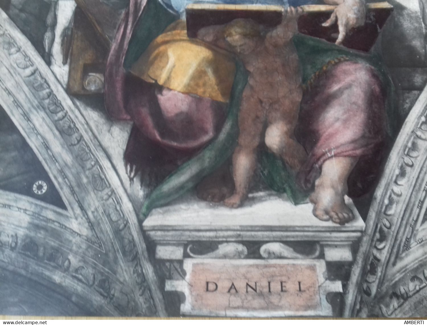 Daniel,  Laminas Años 70 (Capilla Sixtina, Museo Vaticano) - Gouaches