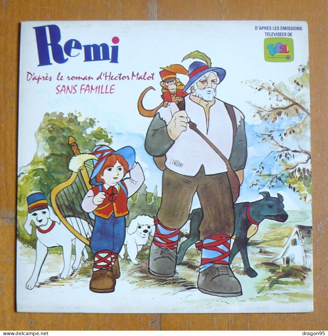 LP REMI : B.O. Rémi Sans Famille - CBS 85531 - France - Kinderlieder