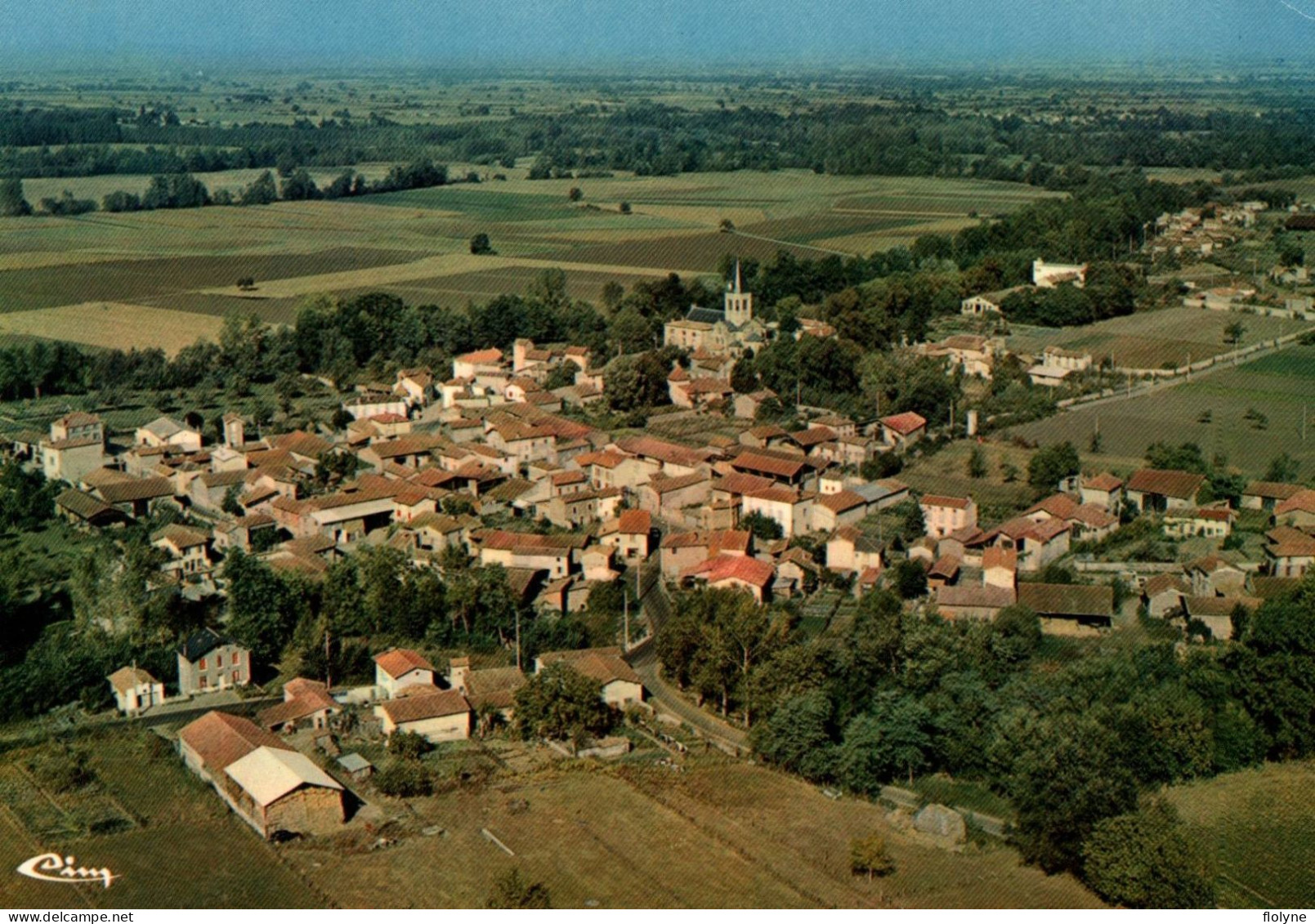 Culhat - Vue Générale Aérienne Du Village - Cunlhat