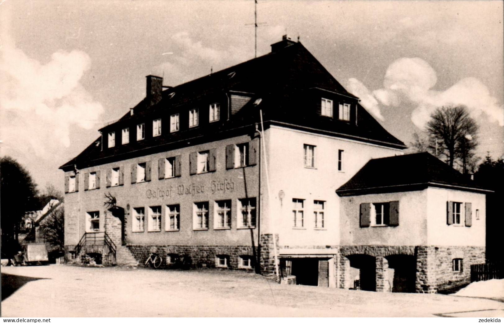 G8294 - Rübenau Marienberg - Gasthof Gaststätte Weißer Hirsch Verlag Hermann Schmidt - Marienberg