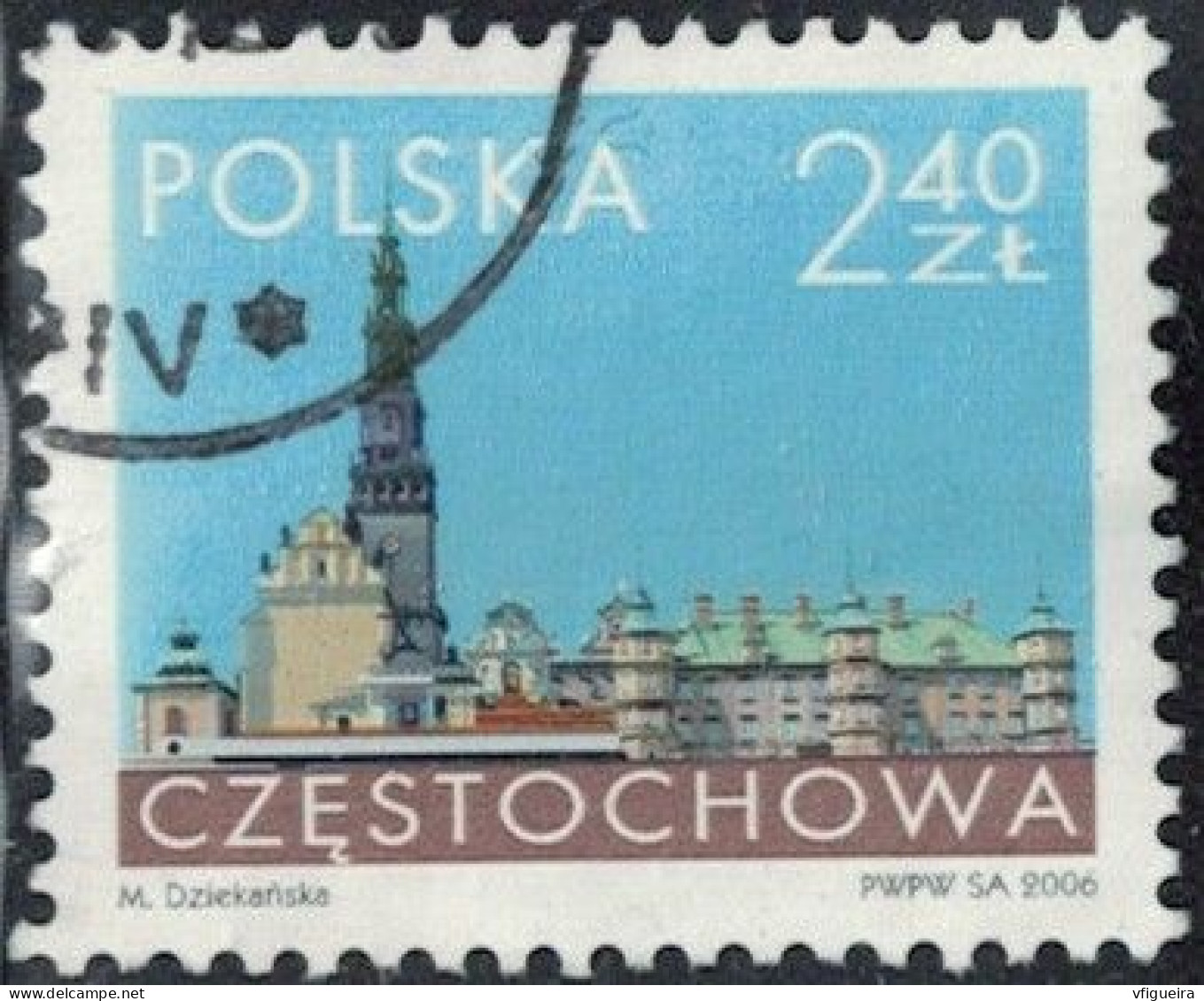 Pologne 2006 Oblitéré Used Couvent Jasna Góra Monastère Częstochowa Y&T PL 3981 SU - Oblitérés