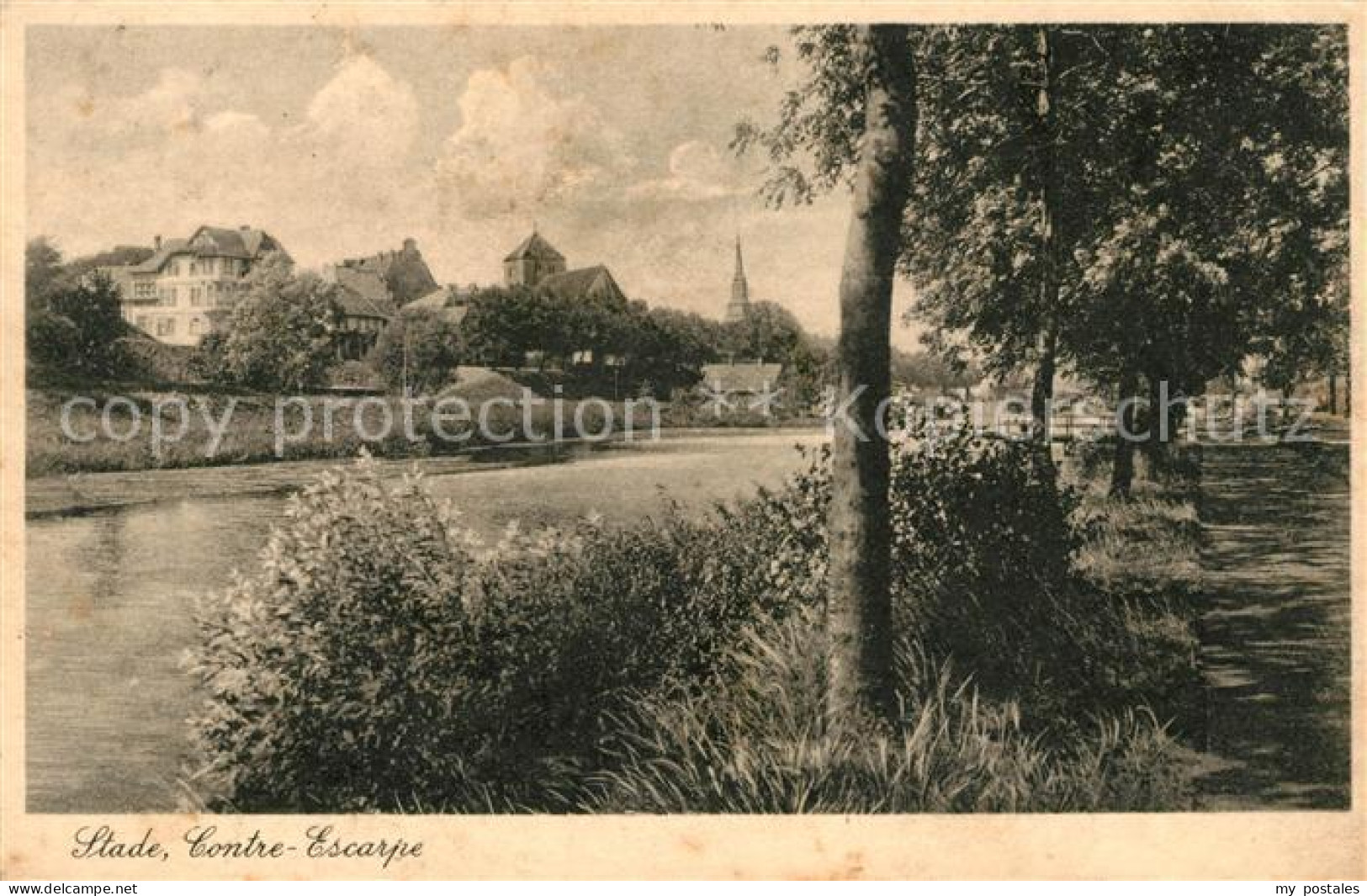 43068188 Stade Niederelbe Contre Escarpe Uferpromenade Stade - Stade