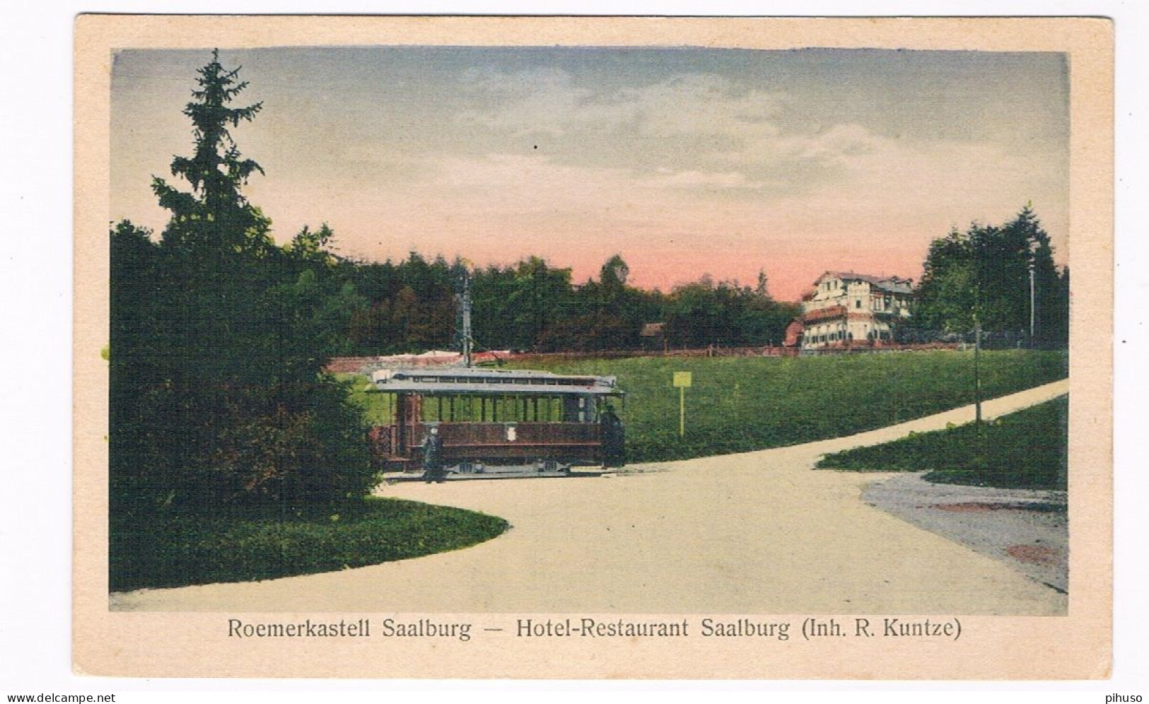 D-16113  SAALBURG : Roemerkastell Saalburg - Hotel-Restaurant Saalburg - Ebersdorf