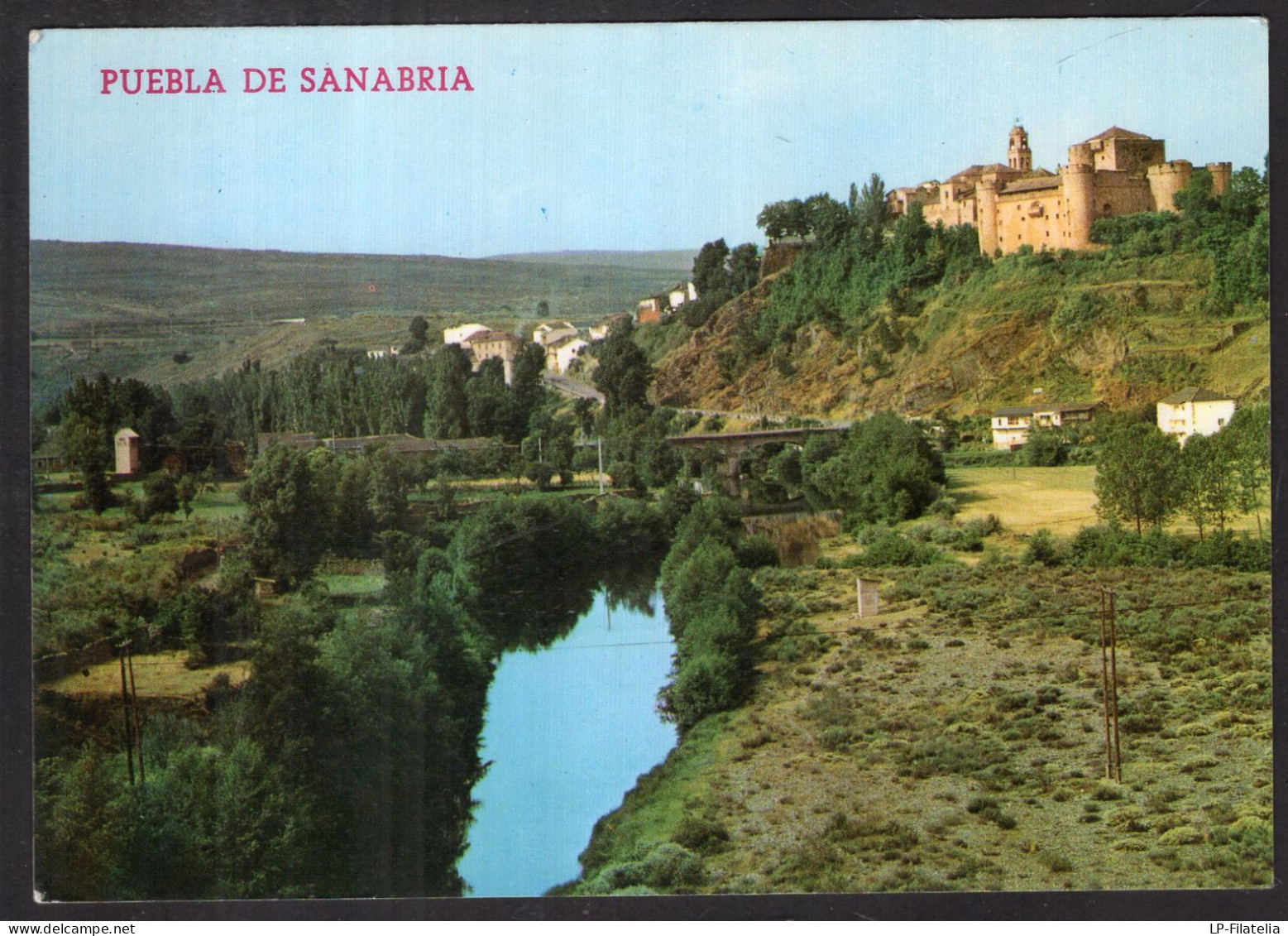 España - Puebla De Sanabria - Castillo Y Rio Tera - Zamora