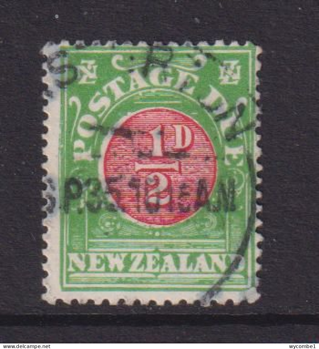 NEW ZEALAND  - 1902 Postage Due 1/2d  Used As Scan - Strafport