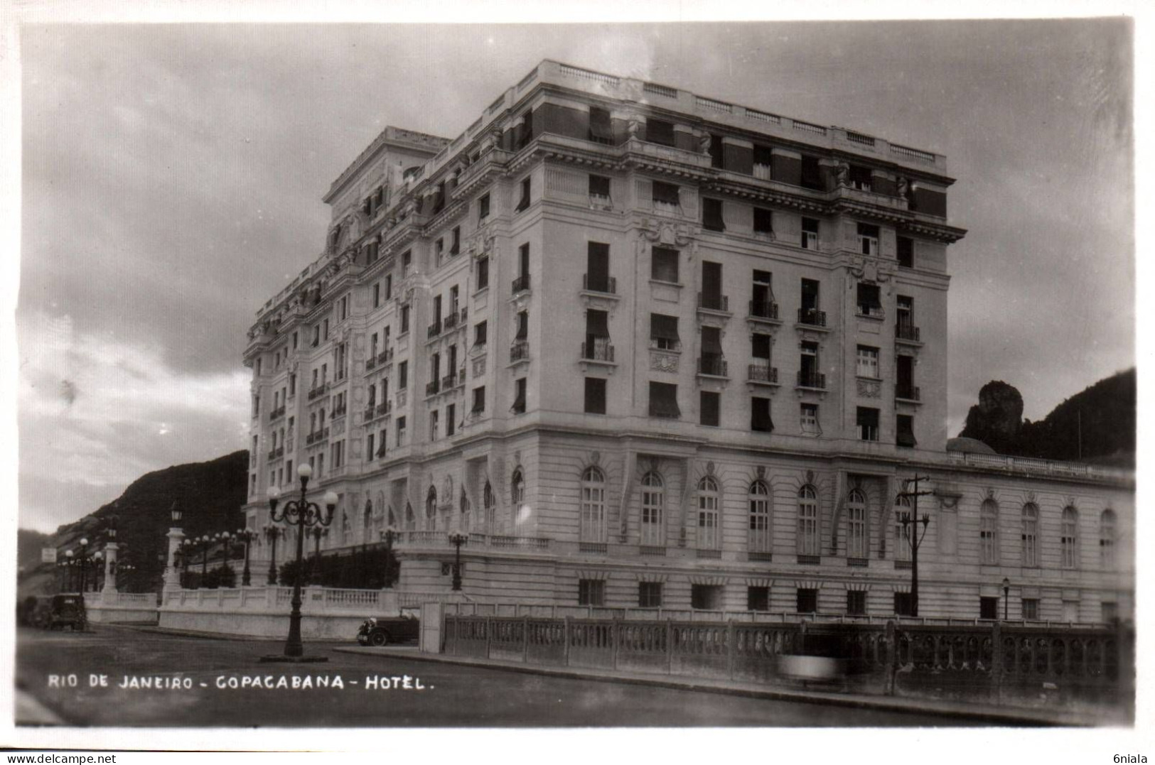 20419  RIO DE JANEIRO  COPACABANA  HOTEL  ( BRESIL BRASIL )  (  2 Scans) - Rio De Janeiro