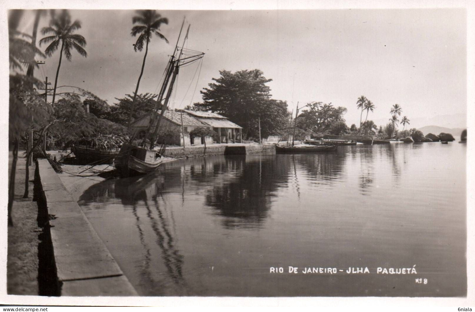 20415  RIO DE JANEIRO     JLHA PAQUETA    ( BRESIL BRASIL )  (  2 Scans) - Rio De Janeiro