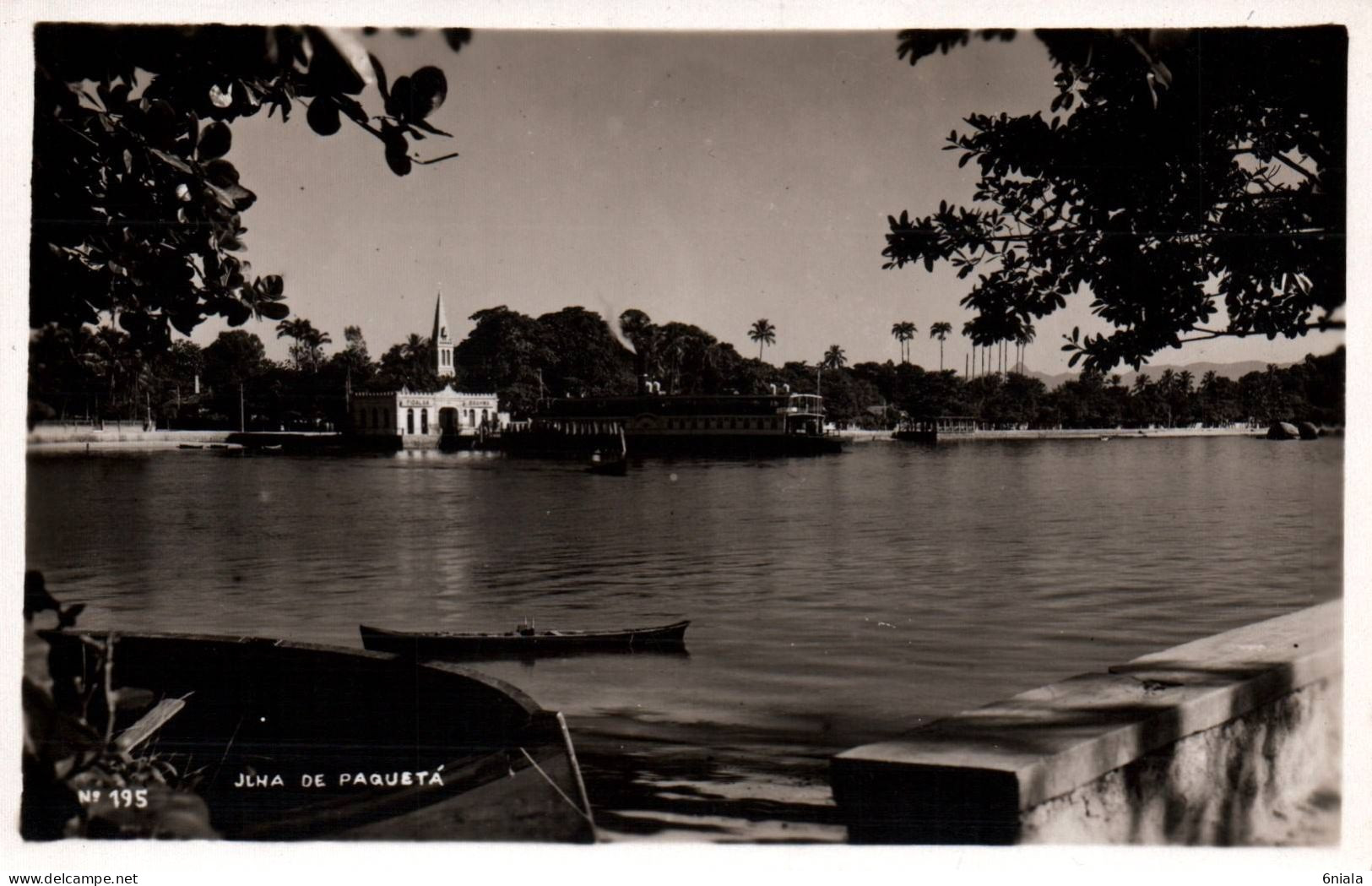 20412  RIO DE JANEIRO     JLHA PAQUETA    ( BRESIL BRASIL )  (  2 Scans) - Rio De Janeiro