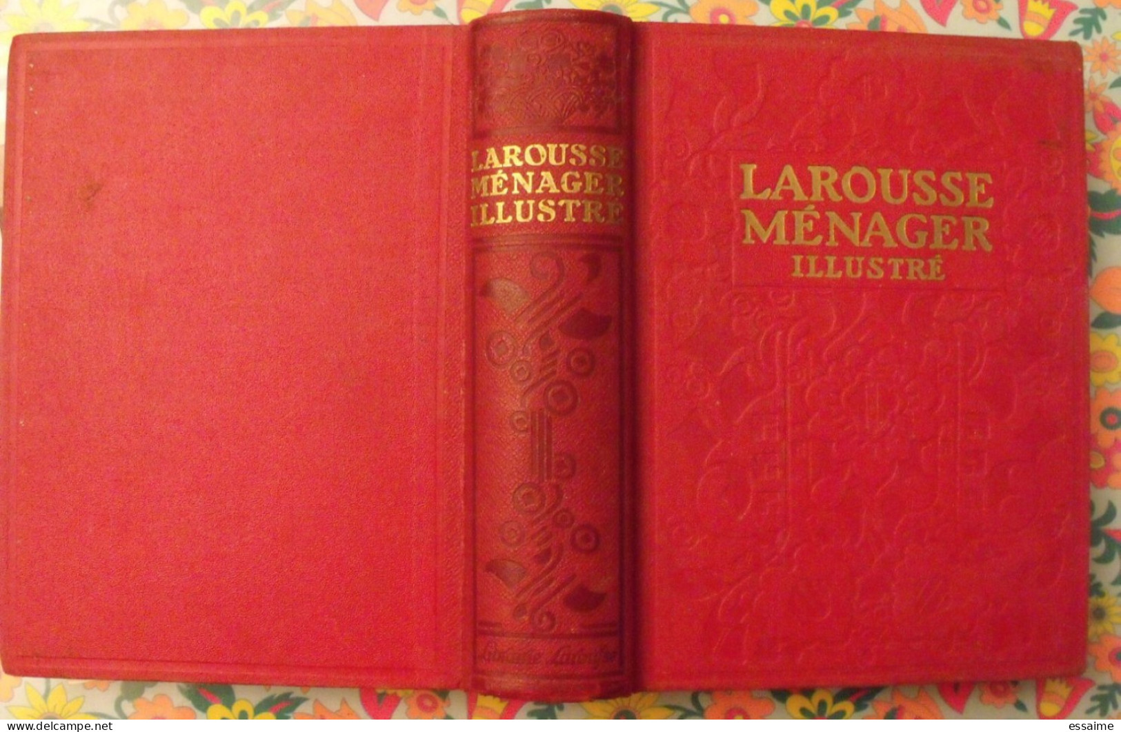 Larousse Ménager Illustré. Dictionnaire De La Vie Domestique. Chancrin, Faideau. 1937. édition Luxe Rouge - Dictionnaires