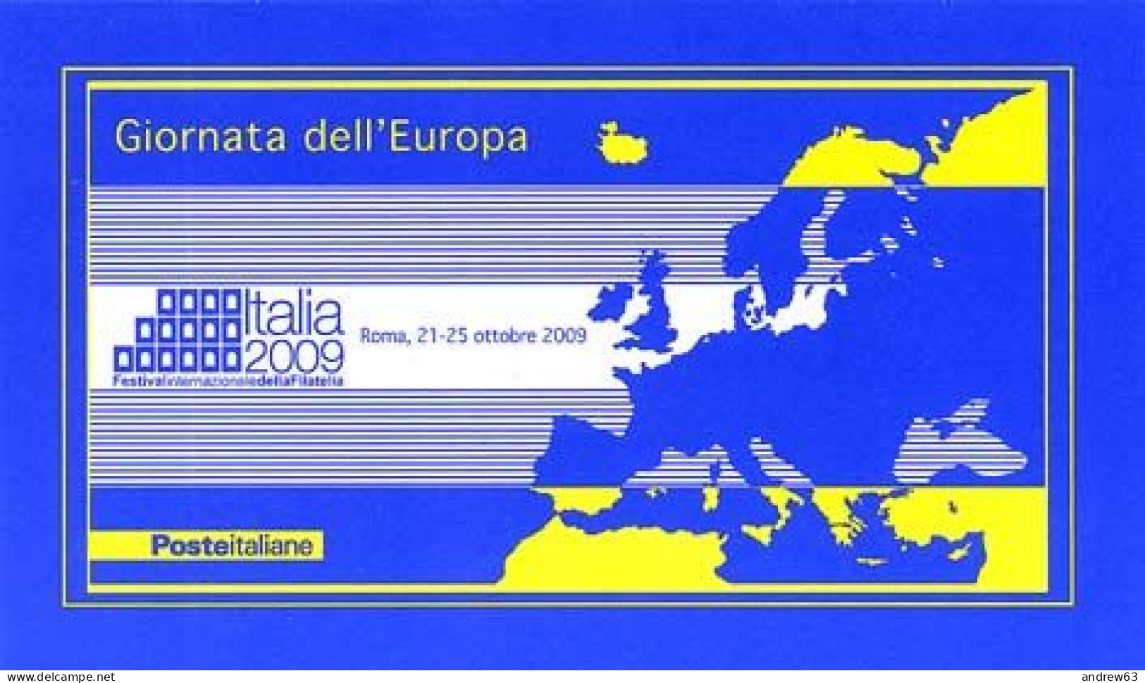 Ltalia Repubblica - 2009 - L26 - Giornata Dell'Europa - Libretto - Nuovo - Libretti