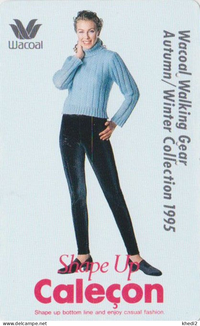 Télécarte JAPON / 110-011 - MODE LINGERIE WACOAL - FEMME - WOMAN GIRL  FASHION JAPAN Phonecard - 10126 - Fashion