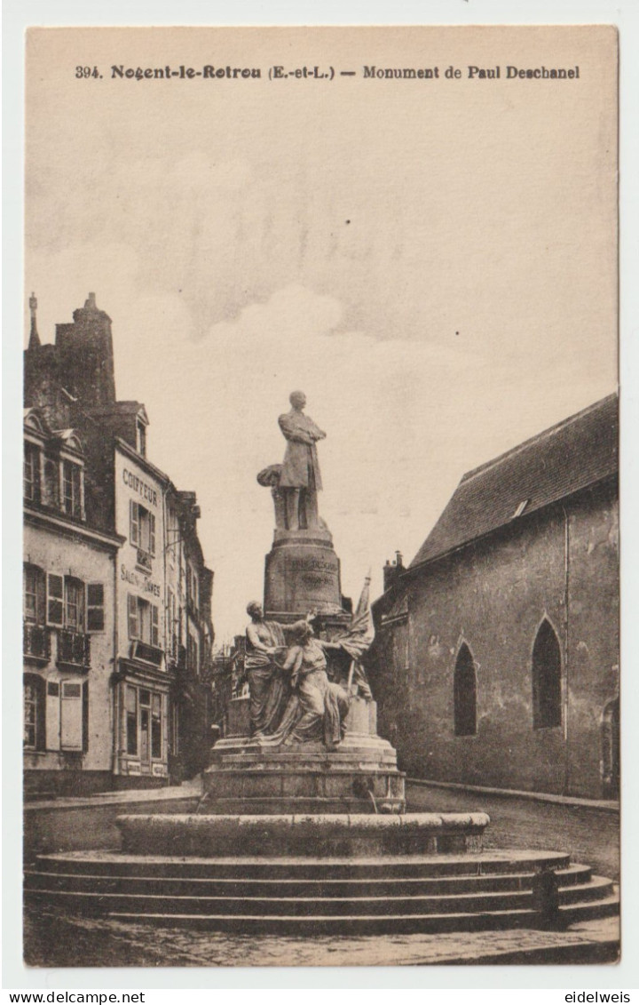 28 - NOGENT LE ROTROU - Monument De Paul Deschanel - Sorel-Moussel