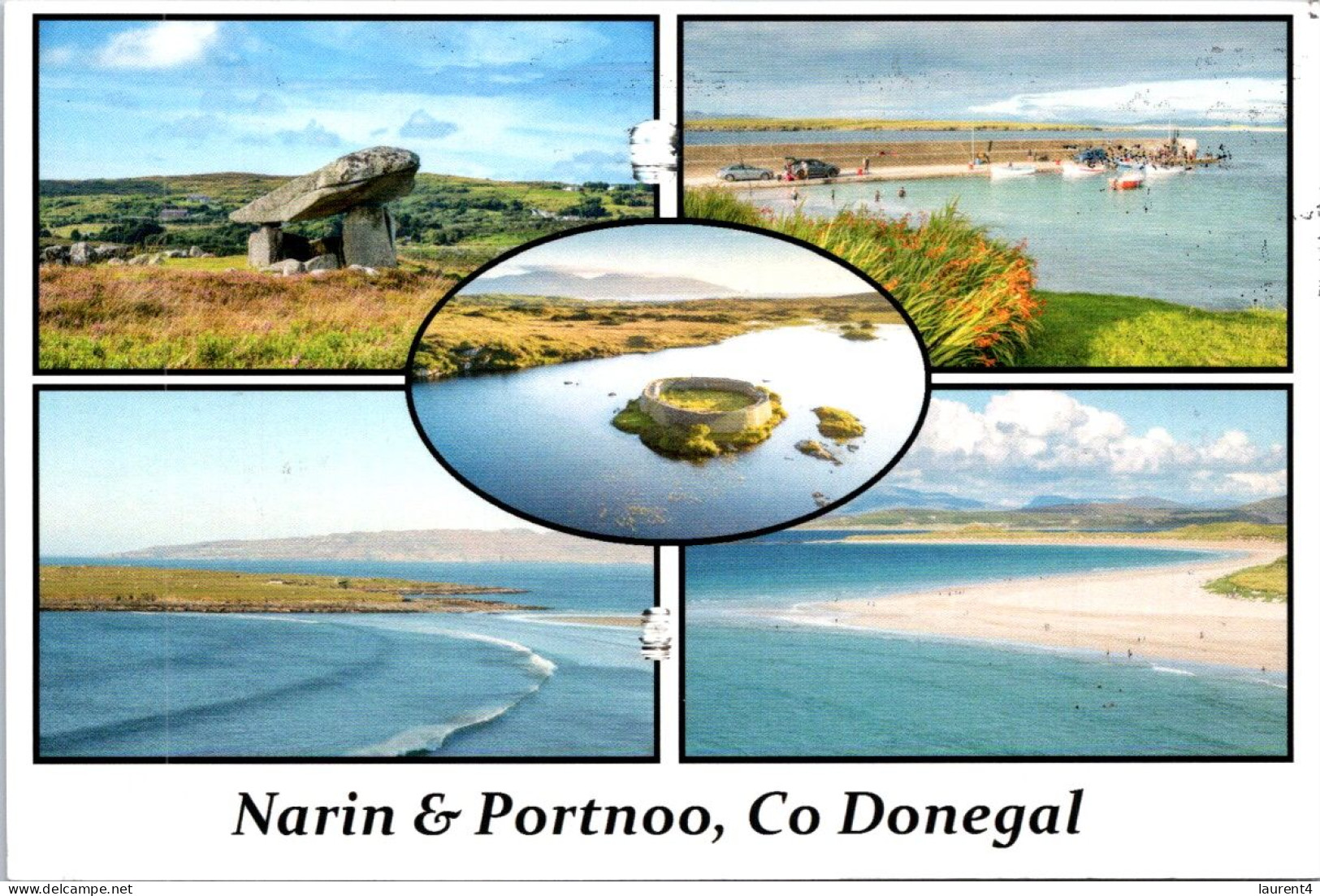 8-12-2023 (1 W 37) Ireland (posted To Australi 2019) Co Donegal (with King Gautlet Stamp) - Donegal