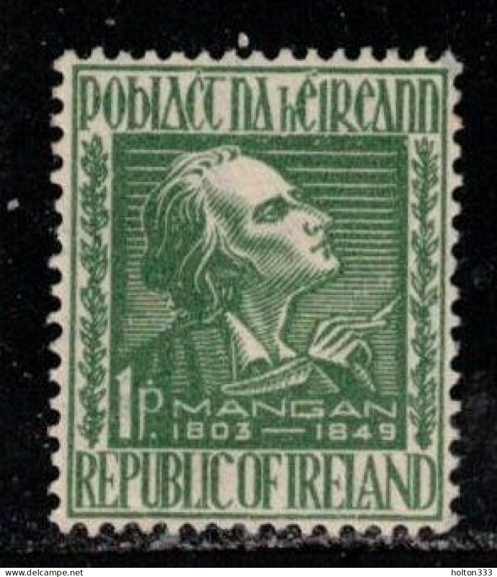 IRELAND Scott # 141 MH - James Clarence Mangan - Unused Stamps