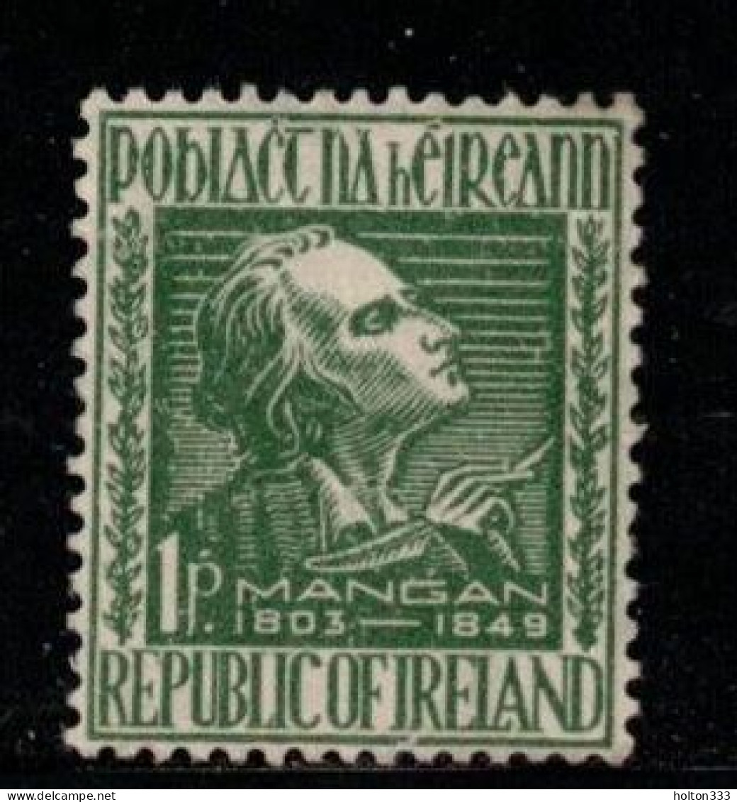 IRELAND Scott # 141 MNH - James Clarence Mangan B - Nuovi