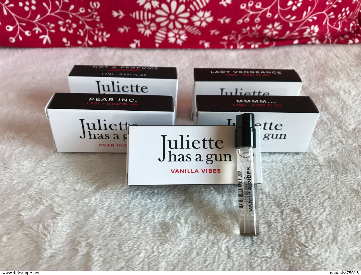 R.Ricci - Juliette Has A Gun, Lot De 5 échantillons Différents - Campioncini Di Profumo (testers)