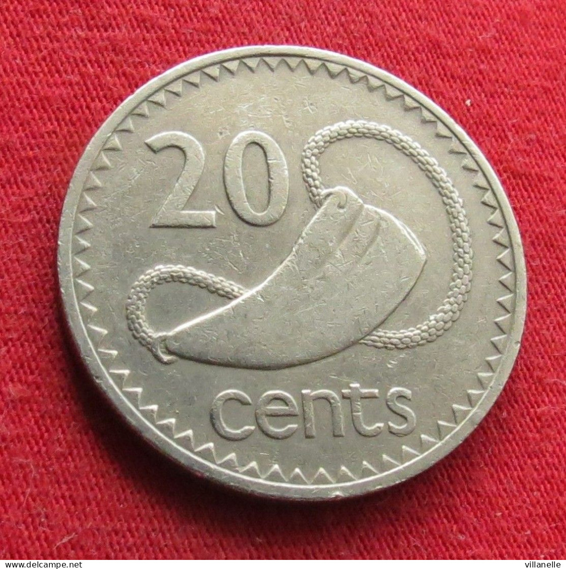 Fiji 20 Cents 1980 KM# 31 *VT - Fidji