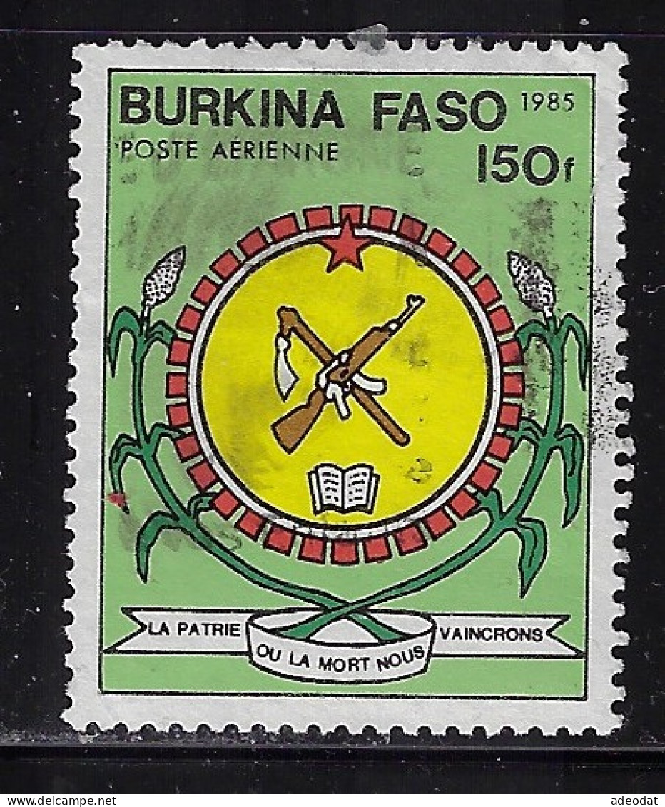 BURKINA FASO 1985  AIRMAIL  SCOTT# USED - Burkina Faso (1984-...)