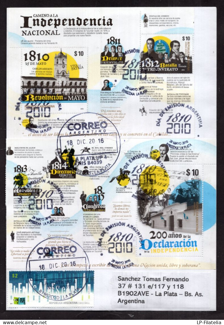 Argentina - 2016 - Modern Stamps - Diverse Stamps - Brieven En Documenten