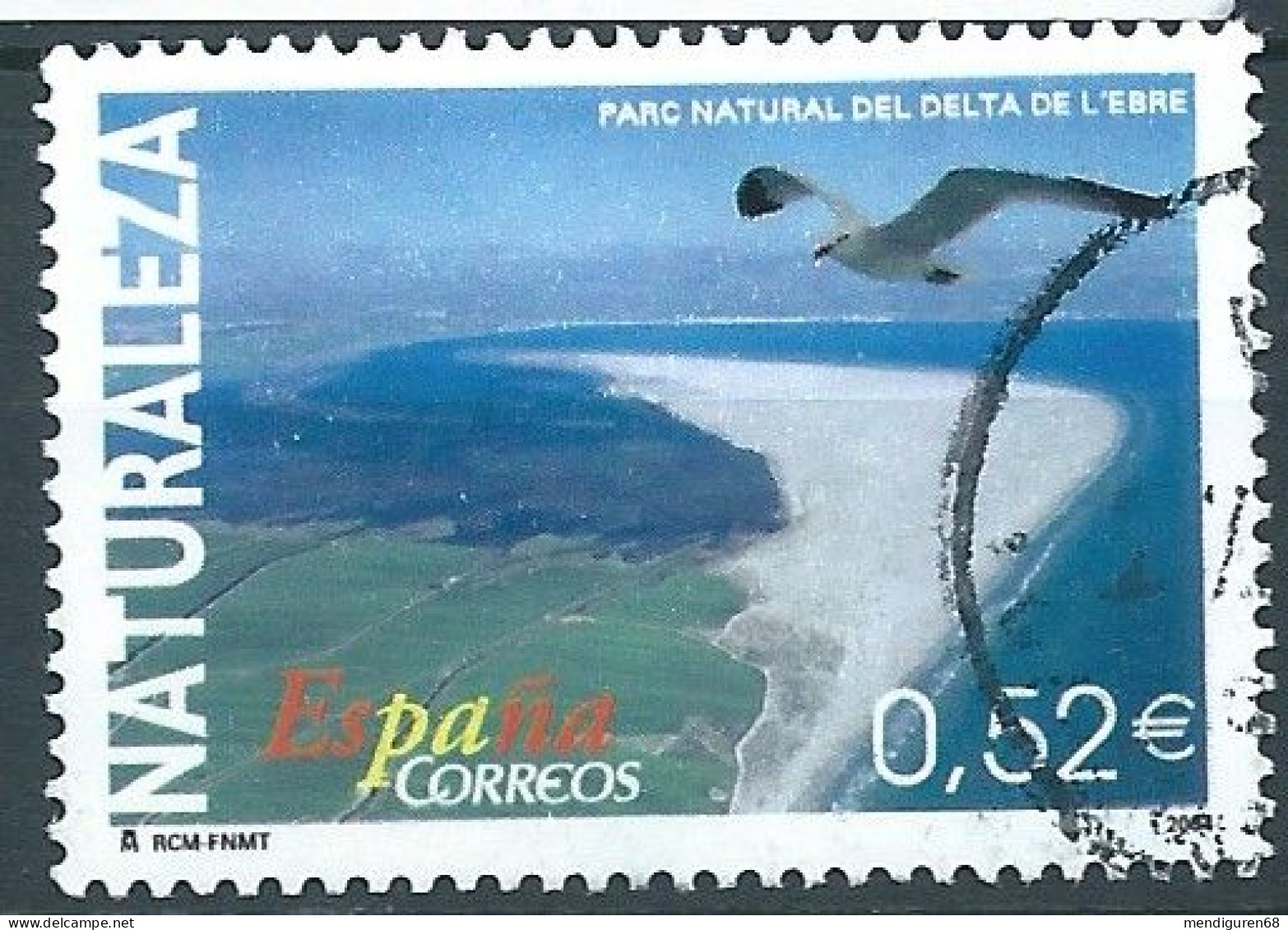 ESPAGNE SPANIEN SPAGNA SPAIN ESPAÑA 2004 NATURAL PARK DELTA DE L'EBRE (TARRAGONA) USED ED 4123 YT 3702 MI 3997 SC 3324 - Used Stamps