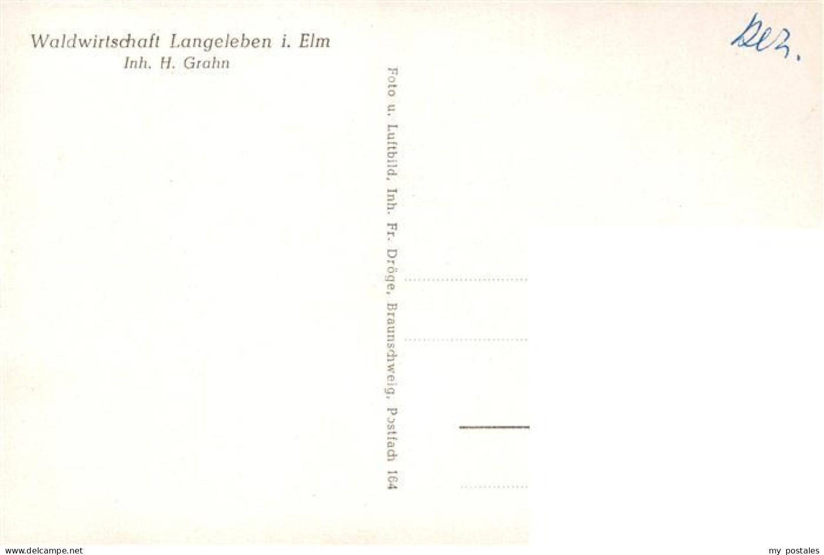 73900045 Langeleben Elm Waldwirtschaft Langeleben Elm - Königslutter