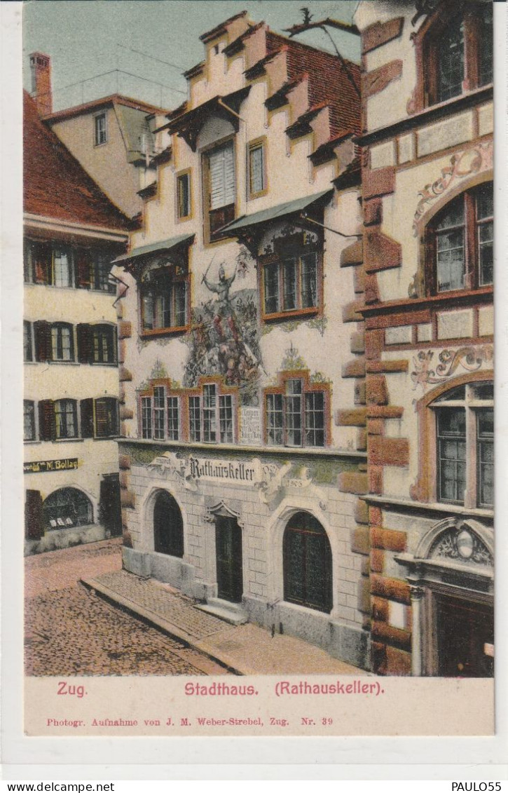 ZUG STADTHAUS RATHAUSKELLER - Zugo