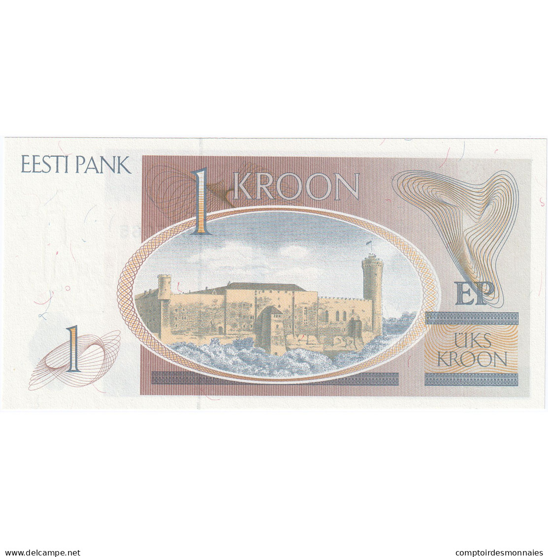 Estonie, 1 Kroon, 1992, KM:69a, NEUF - Estonie