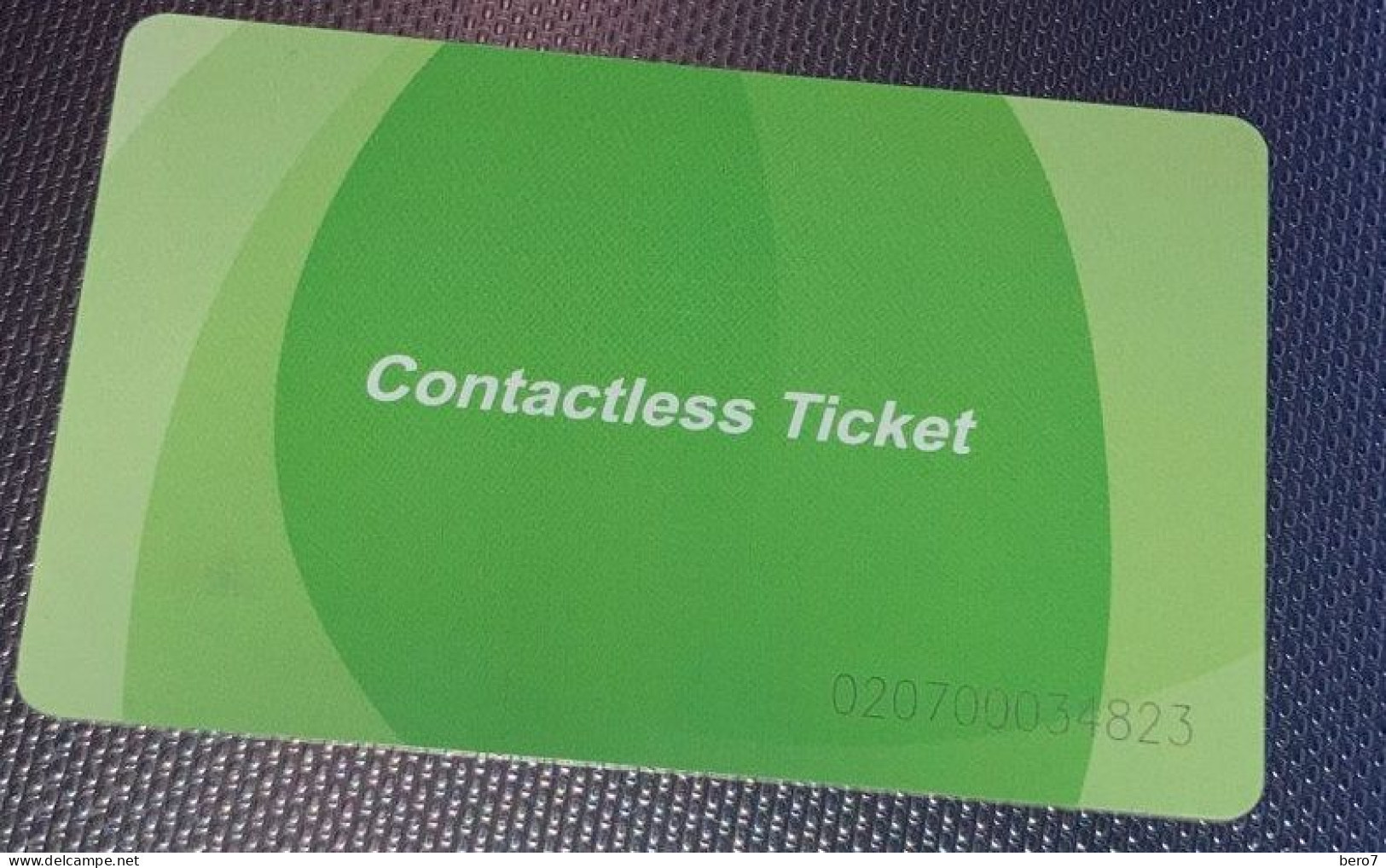 EGYPT Light Rail Ticket Contactless  (Egypte) (Egitto) (Ägypten) (Egipto) (Egypten) - World