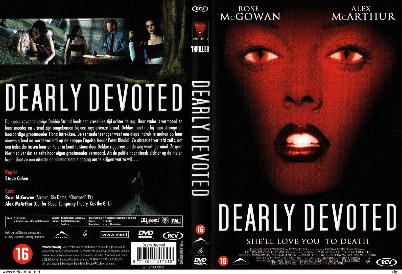 DVD - Dearly Devoted - Horror