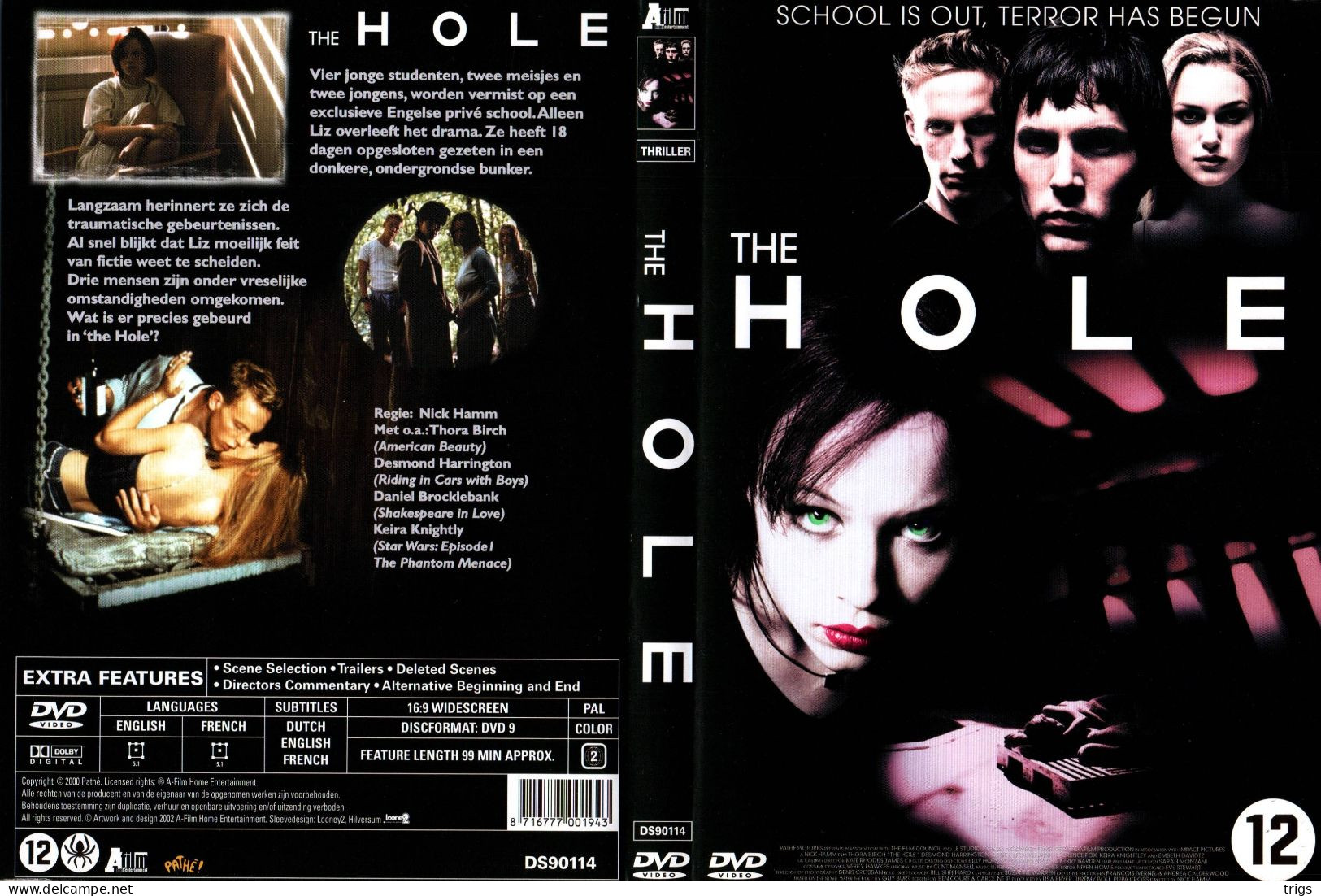 DVD - The Hole - Crime