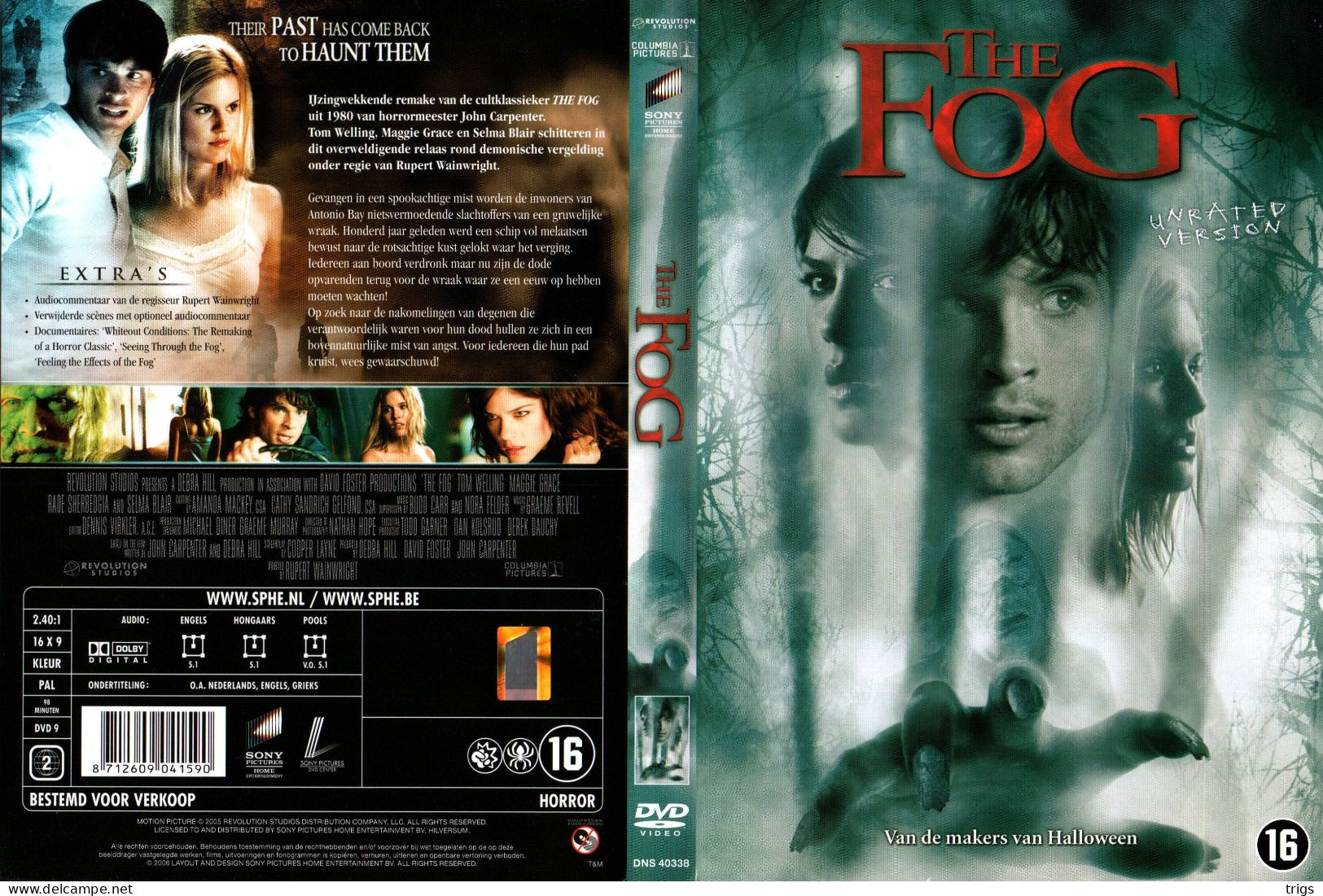 DVD - The Fog - Horror