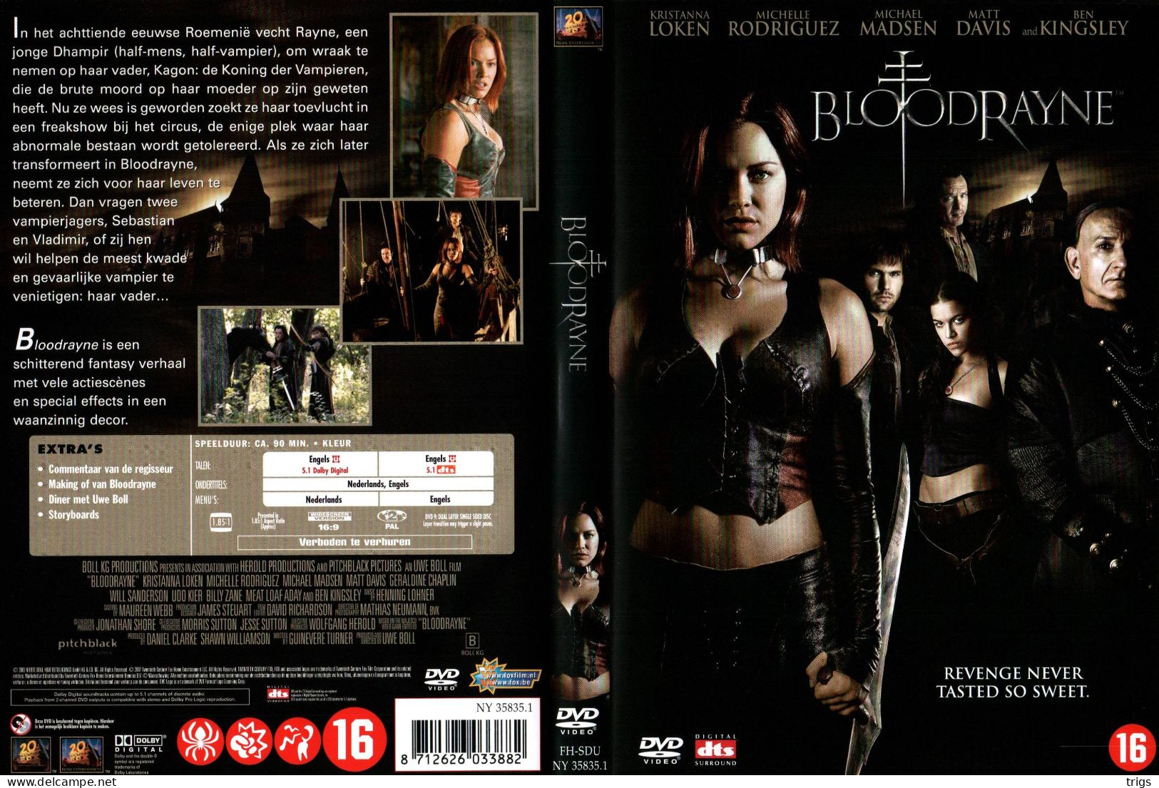 DVD - BloodRayne - Action, Aventure