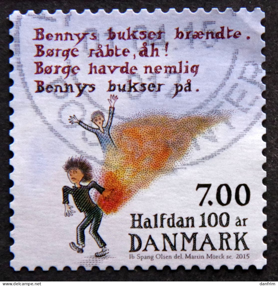 Denmark 2015    Minr.1808  ( O)    ( Lot B 2195 ) - Usati