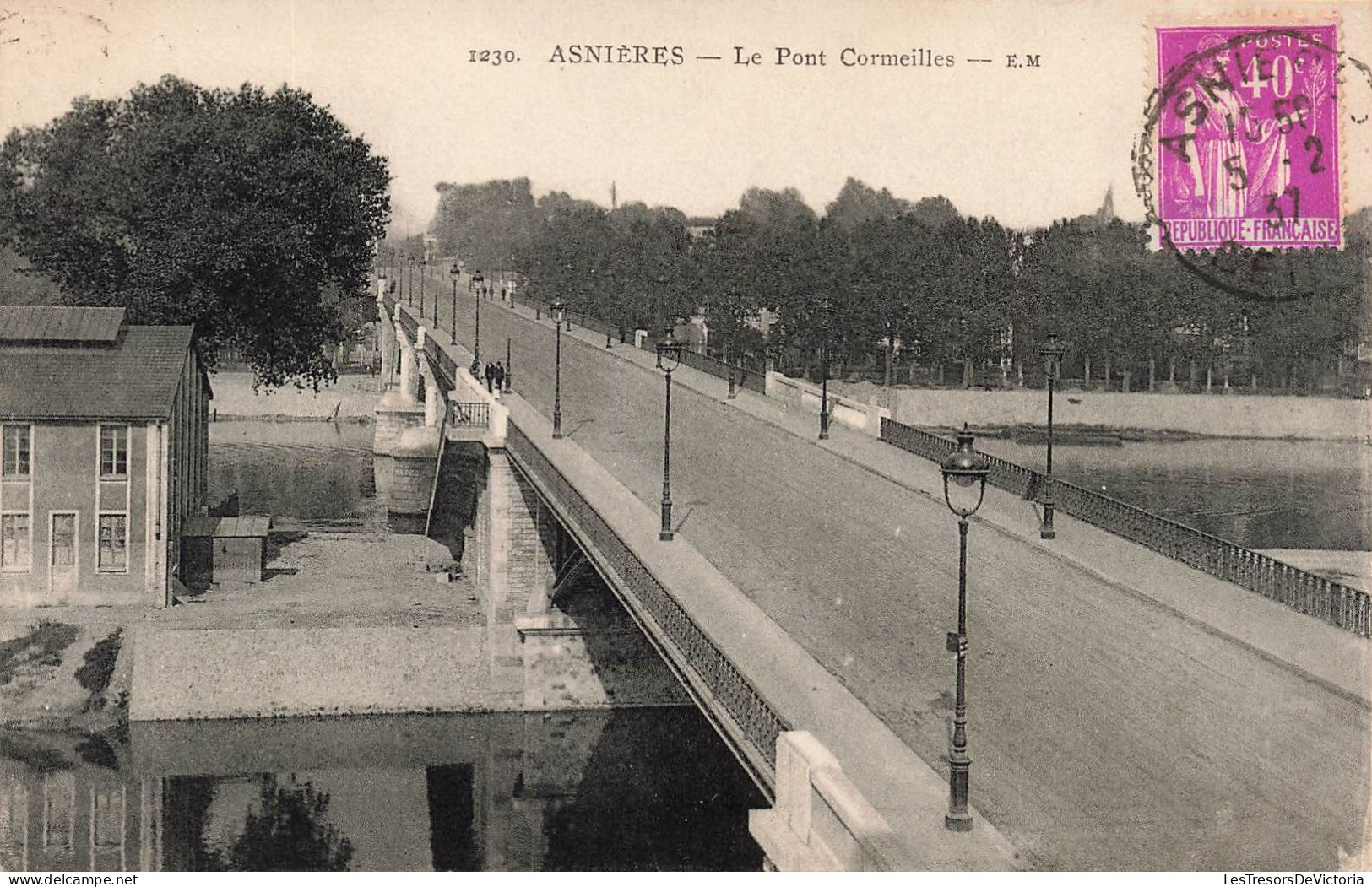 FRANCE - Asnières - Le Pont Cormeilles -  Carte Postale Ancienne - Asnieres Sur Seine