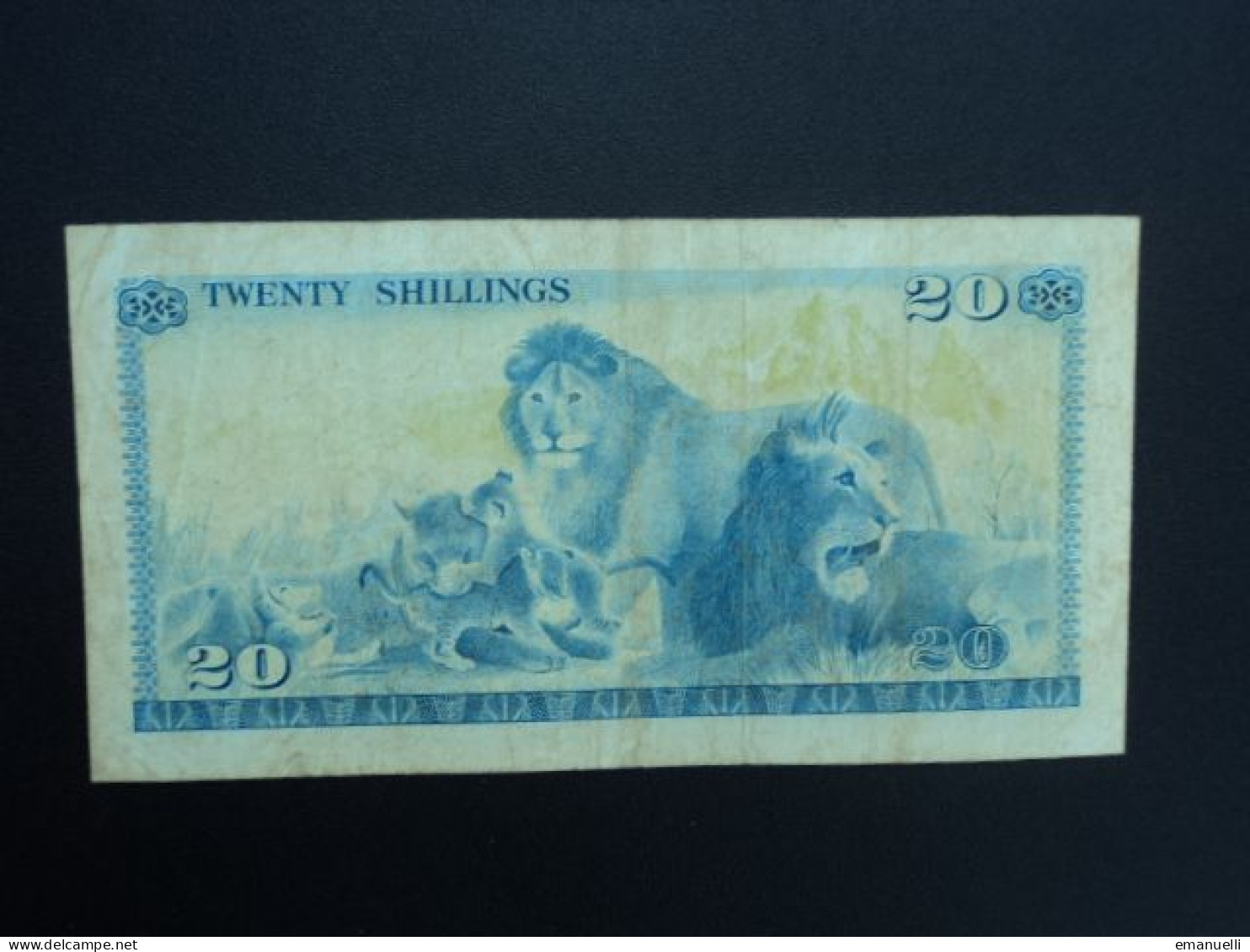 KENYA * : 20 SHILLINGS   1.7.1976    P 13c     TTB ** - Kenia