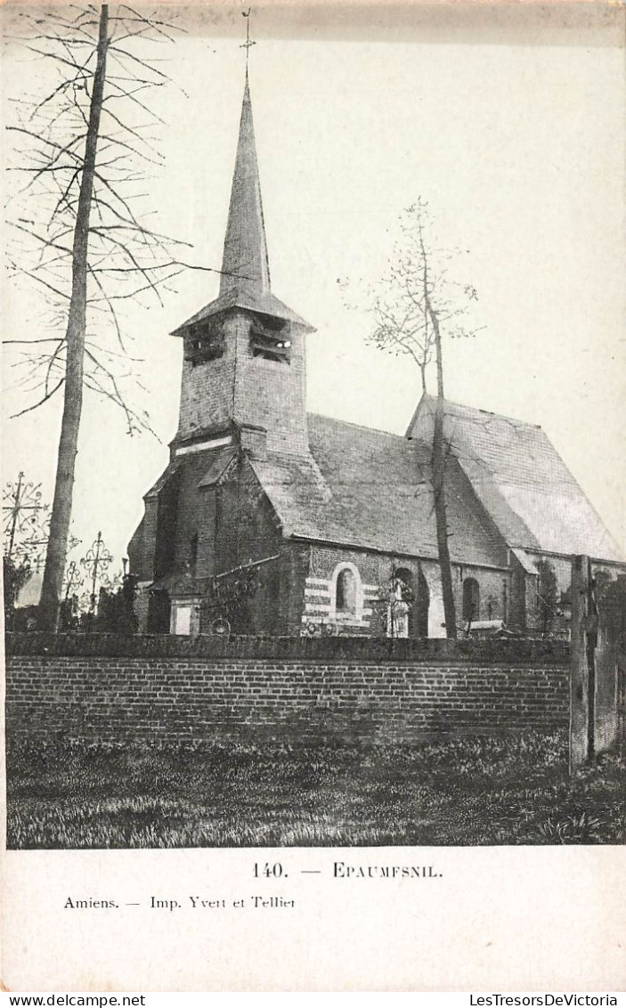 FRANCE - Épaumesnil - Église - Carte Postale Ancienne - Otros & Sin Clasificación