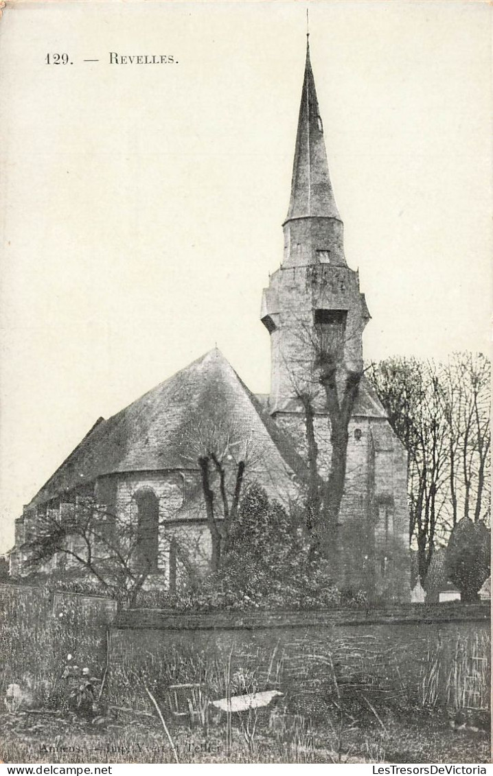 FRANCE - Vue Générale De L'église De Revelles - Carte Postale Ancienne - Sonstige & Ohne Zuordnung