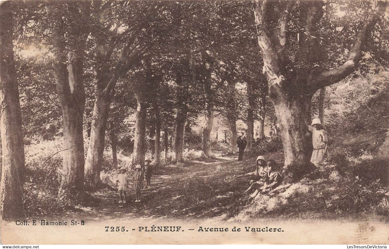 FRANCE - Pléneuf - Vue Sur L'avenue De Vauclerc - Carte Postale Ancienne - Pléneuf-Val-André
